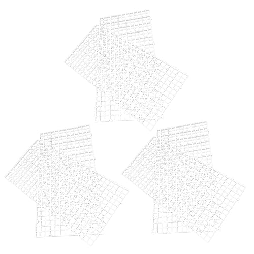 Toddmomy 6pcs Aquarium Isolation Panel Practical Fish Tank Divider Plate for Breeding and Separation Easy to Install White Crate for Aquarium Supplies