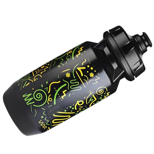 Squeeze Cycling Sports Water Bottle for Biking and Outdoor Activity, Cycling Squeeze Bicycles Bicycles - color: Black