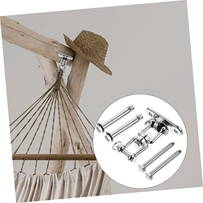 Abaodam 1 Set Rotating Hammock Fixing Hook Heavy Duty Indoor Swing and Outdoor Swing Hanging Kit for Sandbags Fitness Equipment
