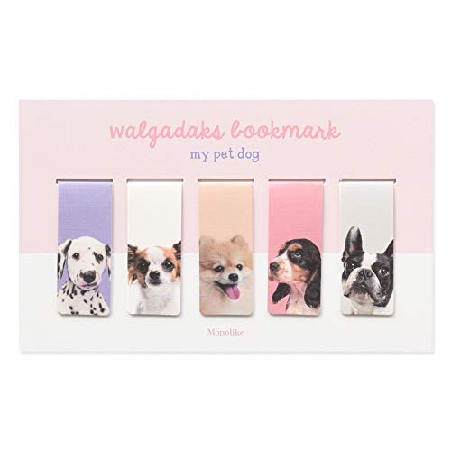 Monolike Magnetic Bookmarks My pet Dog, Set of 5 - color: My Pet Dog