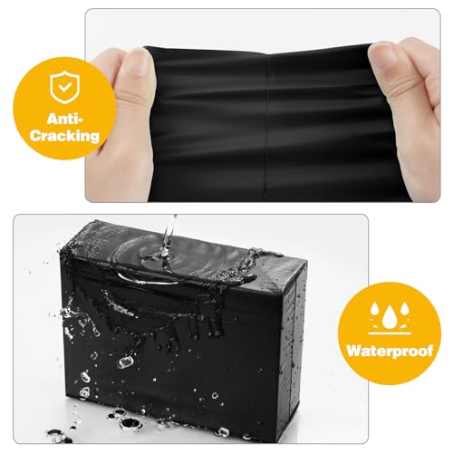 Famagic 200pcs Poly Mailers 10x13 Inch Shipping Bags Black Shipping Envelopes Self Seal Mailers Bags Waterproof and Tear-Proof Packaging Bags - color: Black, size: 10x13