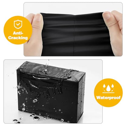 Famagic 200pcs Poly Mailers 10x13 Inch Shipping Bags Black Shipping Envelopes Self Seal Mailers Bags Waterproof and Tear-Proof Packaging Bags - color: Black, size: 10x13