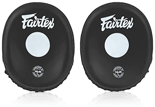 Fairtex FMV15 Focus Mitts, Muay Thai Boxing Precision Punching Target Pads - color: Black