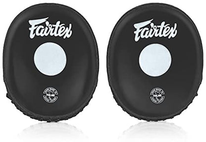 Fairtex FMV15 Focus Mitts, Muay Thai Boxing Precision Punching Target Pads - color: Black