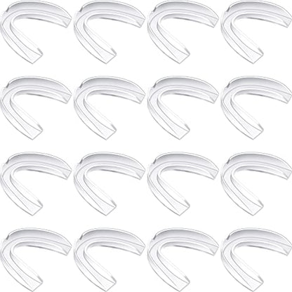 Nuanchu 30 Pack Sports Mouth Guard Athletic Moldable Mouth Guard Boxing Protection for Adult Hockey Football Basketball Lacrosse Boxing(Clear)