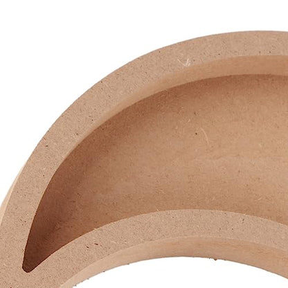 Ramadan Serving Tray, Wooden Moon and Star Shaped Dessert Trays Pastry Display Holder Fruit Storage Tableware Decoration Ornament