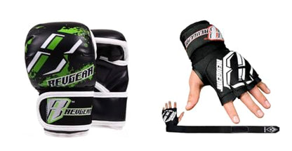 Revgear Neoprene High-Performance Gel Pro Hand Wraps Dominator Muay Thai Shin Guard