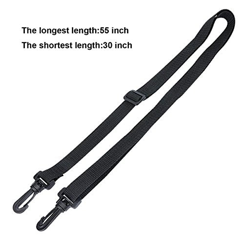 Neoprene Water Bottle Carrier Bag with Adjustable Shoulder Strap,Insulated Water Bottle Cover for Stainless Steel/Glass/Plastic Bottles - color: Black, size: 500ml