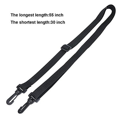 Neoprene Water Bottle Carrier Bag with Adjustable Shoulder Strap,Insulated Water Bottle Cover for Stainless Steel/Glass/Plastic Bottles - color: Black, size: 500ml