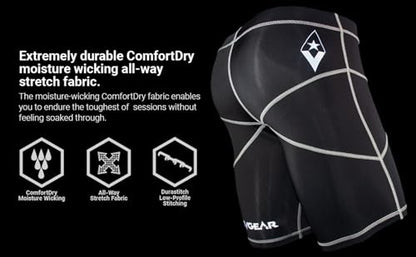 Revgear X13 Compression Shorts & Cup: Ideal Mens Prot, Mens Gym, Running - size: X-Large