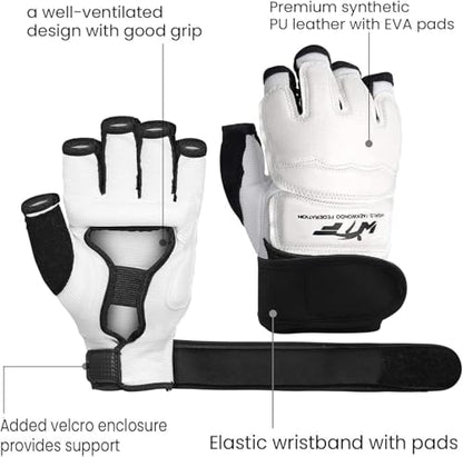 Taekwondo Sparring Gear, Taekwondo Shoes & Sparring Gloves. - size: Medium