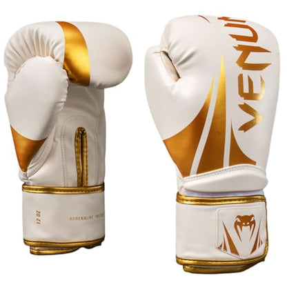 Venum Challenger Boxing Gloves - color: 화이트/골드, size: 16-Ounce, style: 챌린저 2.5