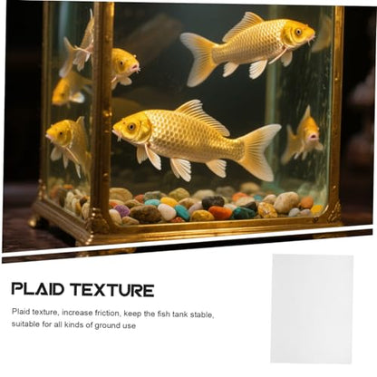 SUPVOX Foam Aquarium Leveling Mat Non Slip Shockproof Fish Tank Pad for Stable Weight Distribution and Vibration Absorption for Home Aquariums