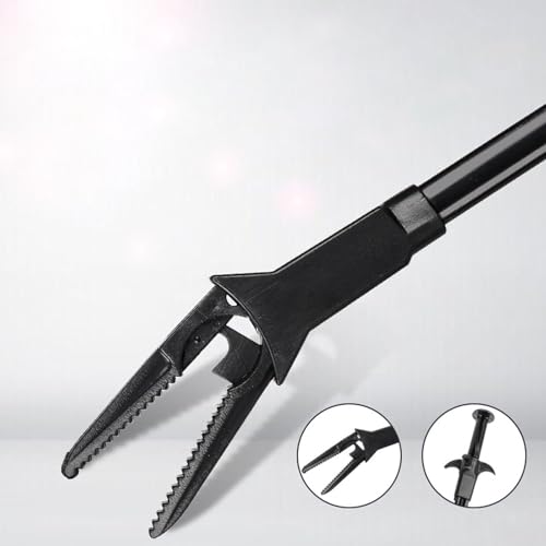 Long Plastic Feeding Tongs 19.7" Aquarium Tool for Gravel Cleaning and Placement in Freshwater Saltwater Tanks