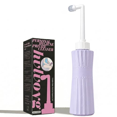 Portable Bidet, Upside Down Toilet Aids Tools Unisex, 20oz Peri Bottle