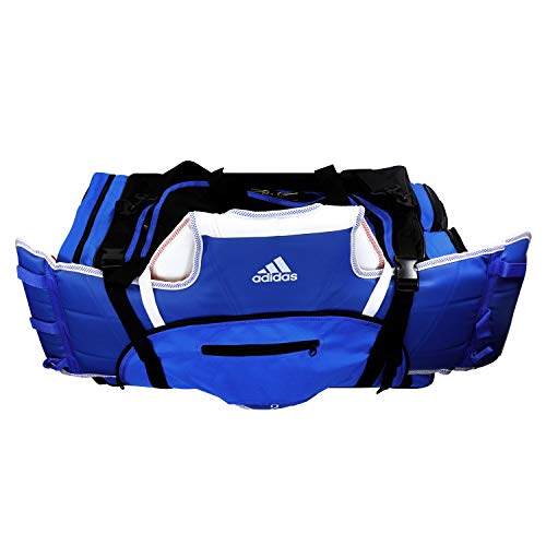 AAMA Martial Arts Taekwondo Sparring Gear Equipment Bag - color: Blue