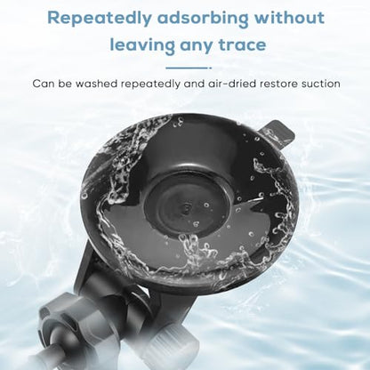 Suitable for Uniden R7 R8 Radar Detector, Car Radar Detector Suction Cup Bracket, Windshield and Dashboard Mounting Mount