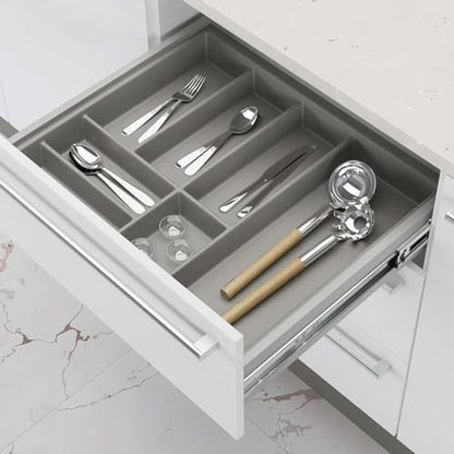 LONTAN 10 Pairs Side Mount Drawer Slides 12 Inch Heavy Duty Cabinet Rails | 100lb Load Cold Rolled Steel; 3-Section Full Extension; Smooth Ball Bearing Glides; Quick Release Easy Setup Replacement - color: Silver, size: 12 Inch - Drawer Slide