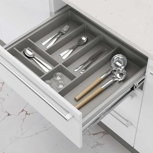 LONTAN 10 Pairs Side Mount Drawer Slides 22 Inch Heavy Duty Cabinet Rails | 100lb Load Cold Rolled Steel; 3-Section Full Extension; Smooth Ball Bearing Glides; Quick Release Easy Setup Replacement - color: Silver, size: 22 Inch - Drawer Slide