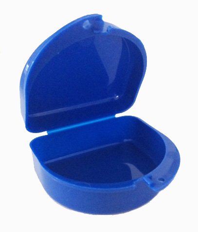 Fieldhockey Mouthguard Case - Field Hockey Chick - color: Blue
