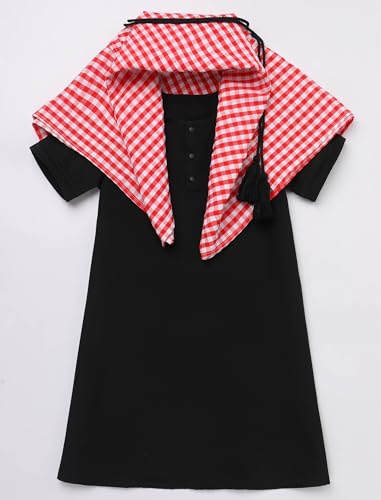 Toddler Muslim Baby Boys Prayer Clothes Kaftan Thobe Short Sleeve Ramadan Arabic Islamic Abaya Dubai Robe Head Scarf Rope Set - color: Black, size: 12-24 Months