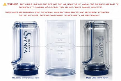 Salad jar with side opening , storage container with Dressing Cup – Leakproof Portable Salad Container with Dressing Cup & Lid, Lid-to-Bowl Design for Office, Gym, Travel, Picnic - Powder Blue - color: Powder Blue