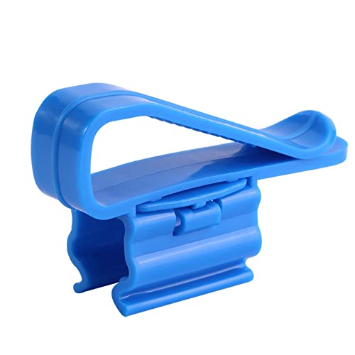 2 - Pack Fish Aquarium Hose Clip | Holds Water Pipe Firmly, No Leaks | Aquarium Hose Holder for Aquariums/Buckets/Hoses 8-16mm | Sturdy Plastic, Easy Install