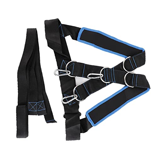 Durable Speed Running Harness Resistance Band Strong Metal Hooks for Body Training for Strength Training Enthusiasts