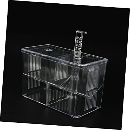Generic Box Fish Aquarium Sponge Cup Hooks Feeder Catch Isolation Pour Tanks Pool Canister Air Crate Release Dividers Kit Net Pump Holder Transparent