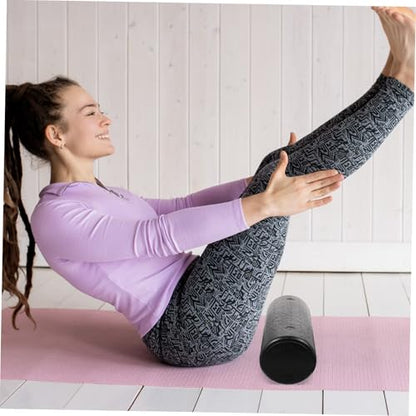 High Density Solid Foam Yoga Roller for Muscle Massage and Relief Body and Back Roller for Yoga Shoulder Neck Leg Fitness