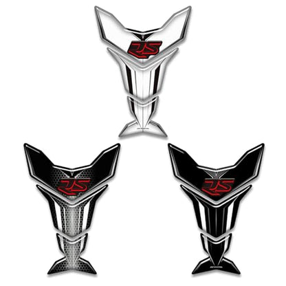 Motorcycle 3D Tank Pad Compatible with Triumph Street Triple Daytona 675 765R RS Stickers Gas Kit Knee Fish Bone Tank Pad Decals Fit for 675 765 R RS Stickers Decals Tank Protection Waterproof (A-12) - color: A-12