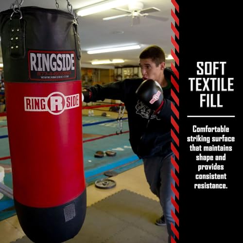 Ringside Soft Filled Boxing MMA Muay Thai Fitness Workout Training Kicking Punching 100, 130, 150 and 200 lb Heavy Bag - size: 150 lb
