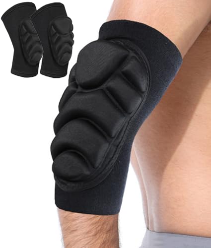 2 Pack Elbow Pads Volleyball Elbow Guard Baseball, Skate Pads Skateboard Pads Mountain Bike Pads, Soft Padded Elbow Sleeve for Volleyball Baseball Biking Roller Skating - size: X-Large