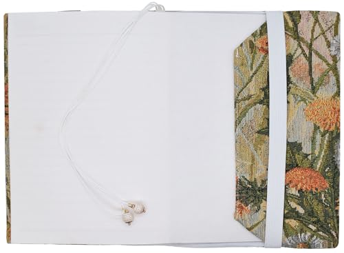 BLBMH A5 Fabric Book Cover for Paperback Journal Notebook- WD Dandelion - color: Wd Dandelion, size: 8.3in