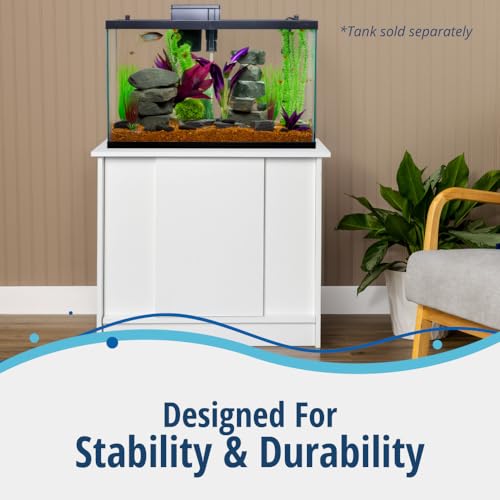 Tetra 20-29 Gallon Fish Tank Stand, Durable Water-Resistant Wood - size: 20-29 Gallon