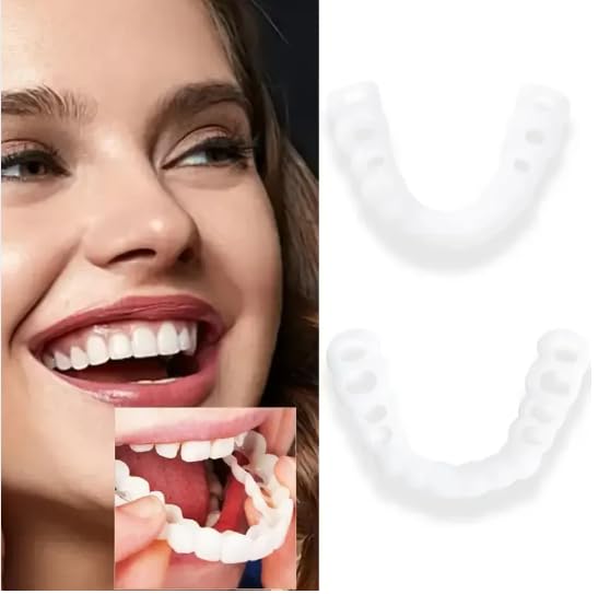 Silicone Orthodontic Teeth Veneers with Storage Case, Invisible Dental Mouthguards