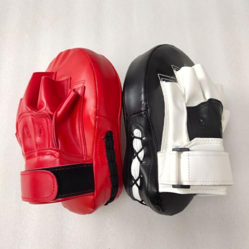 1pc Boxing Pad for Martial Arts Training Kickboxing Practice Focus Mitt with Premium Safety Material Curved Hand Target for Muay Thai MMA Sparring and Taekwondo Random Color
