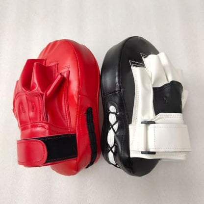 1pc Boxing Pad for Martial Arts Training Kickboxing Practice Focus Mitt with Premium Safety Material Curved Hand Target for Muay Thai MMA Sparring and Taekwondo Random Color
