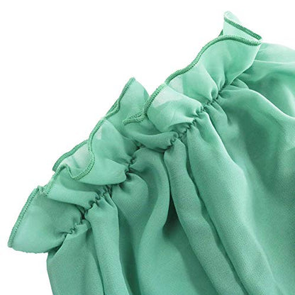 Sunscreen Long sleeves shawl UV Protection Sleeves Shawl Arm Sleeves for Women Golfing Riding Outdoor Activities - color: A-green