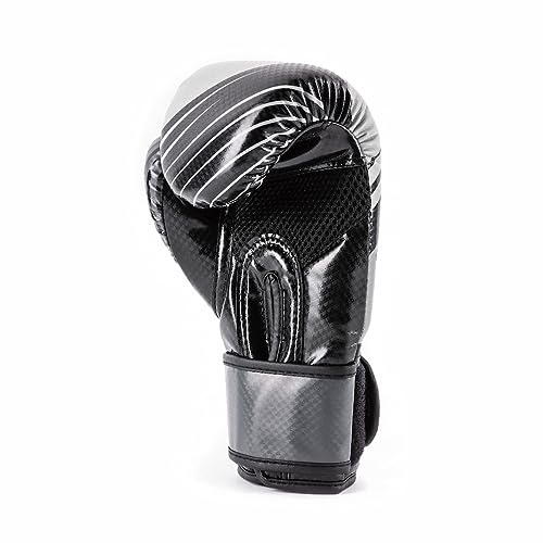 UFC Youth Performance Rush Boxing Gloves - color: Black, size: 6oz