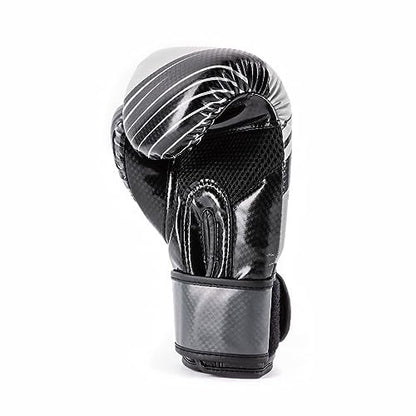 UFC Youth Performance Rush Boxing Gloves - color: Black, size: 6oz