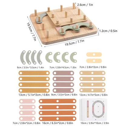 Wooden Letter Number Construction Puzzle Activity Set, Made from Safe Materials, Ideal for Teaching Aid, for Family Bonding, Wooden Letter and Number Construction Activity
