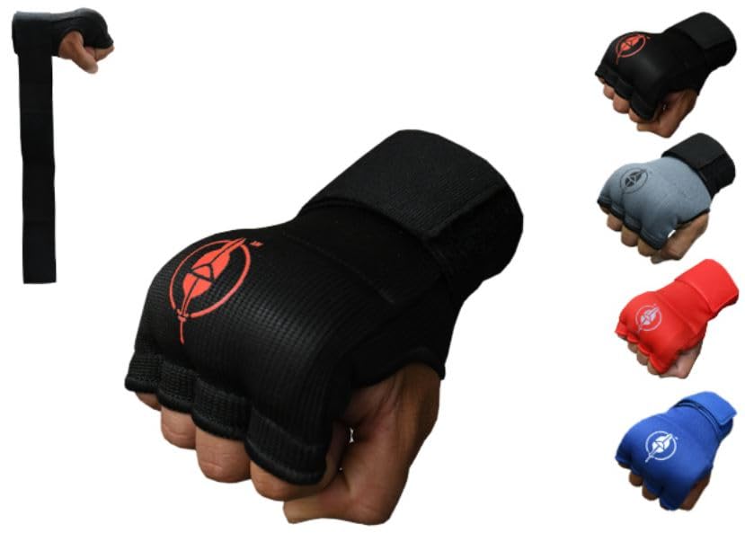 Gel Pad/Insert Inner Hand Wrap/Gloves for Boxing, Muay Thai, Kick Boxing and Martial Arts (Comes as a Pair)