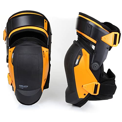ToughBuilt - Gelfit ™ Thigh Support Stabilization Knee Pads - Heavy Duty, Comfortable and Adjustable - (TB-KP-G3) - size: GelFit Thigh Support