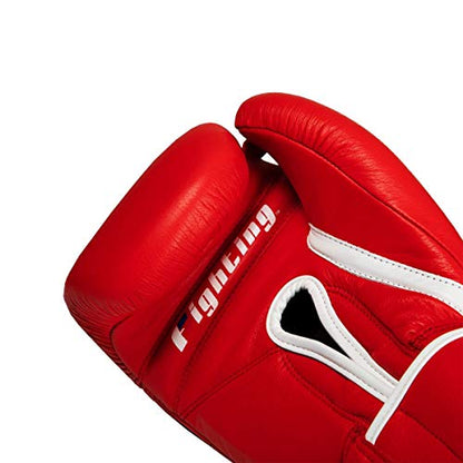 Fighting Sports Fury Professional Training Gloves - Boxing Gloves Boxing, Training Gloves, MMA Gloves, Oz Training Gloves, Kickboxing Gloves, Punching Bag Gloves, Sparring Gloves - color: Red, size: 16 oz