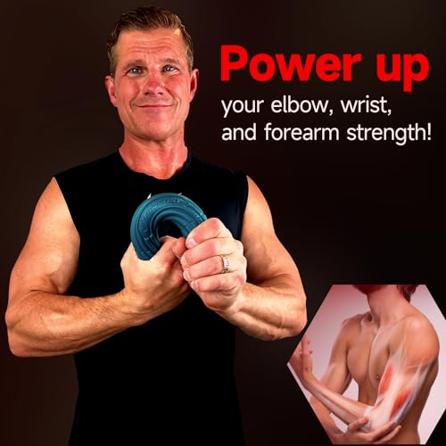 FitBeast Flex Therapy Bar, Tennis Elbow Therapy Bar - Ideal for Relieve Tendonitis Pain & Improve Grip Strength, Fitness Resistance Bar for Golfers Elbow & Tendinitis, Twist Bar for Physical Therapy - color: 1 Piece - Yellow - Extra Light