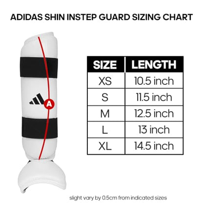 adidas Taekwondo Shin & Instep Protector - size: X-Large