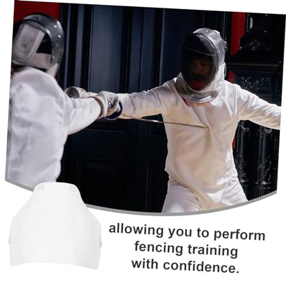Professional Fencing Chest Protector Breathable Guard for Men and Women Lightweight Material Full Chest for Training and Competition Portable Design for Easy Carrying