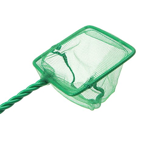 Fine Mesh Fish Net Aquarium Netting Multiple Sizes 3 to 10 Inch Safe for Fish Shrimp Freshwater Saltwater Tank