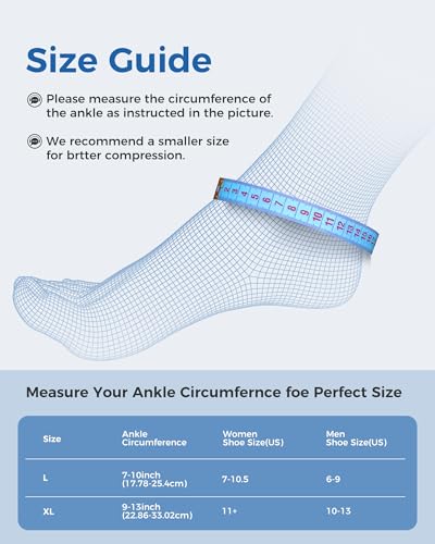 Tolaccea Ankle Ice Pack Wrap PRO for Injuries, Foot Ice Pack for Hot and Cold Therapy, Flexible Cold Pack for Plantar Fasciitis,Swelling,Sprained, ColdFocus for More Cooling Large (Pack of 1) - size: Lx1, style: Pro